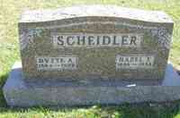Dwyte SCHEIDLER - Grave
