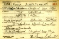 Frederick "Fred" James SCHMIDT -
