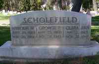 Armour Major SCHOLEFIELD - Grave
