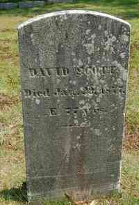 David SCOTT - Grave