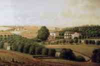 Scott Township, Pennsylvania, USA - Scott Township, Pennsylvania, USA - The Abbott Family Farm Austin C. Wooster, 1875. Oil on wood