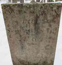 James SCREEN - Grave