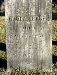 Rhoda SEARS - Grave