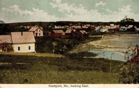 Searsport, Maine, USA - Searsport, Me., looking East