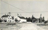 Searsport, Maine, USA - The Hitchin' Post - Cabins and Tourist Hotel
U.S. Rt. 1 - Searsport, Maine