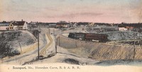 Searsport, Maine, USA - Horseshoe Curve, B. & A. R. R.