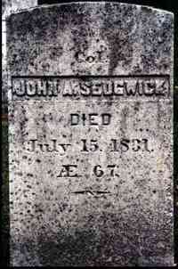 John A. SEDGWICK - Grave