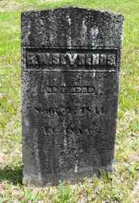 Reuben SEVERANCE - Grave