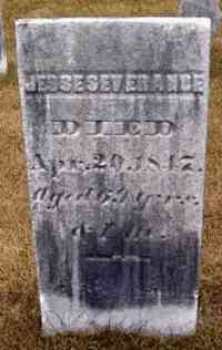 Jesse SEVERANCE - Grave