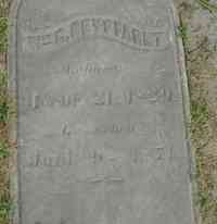 William SEYFFARDT - Grave