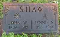 John Wilkerson SHAW - Grave