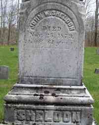 John Winchell SHELDON - Grave