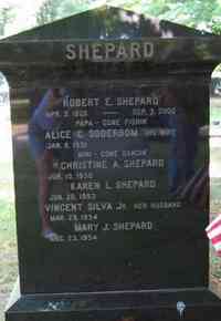 Robert Edward SHEPARD - Grave