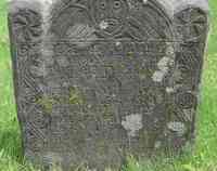 Elizabeth SHERBURNE - Grave Inscription: HERE IS BURIED THE BODY OF MRS. ELISABETH SANBORN WIFE TO MR. JONATHAN SANBORN ESQR SHE DEPARTED THIS LIFE APRIL Ye 23rd 1755 I