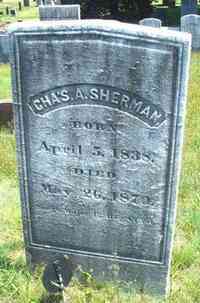 Charles A. SHERMAN - Grave