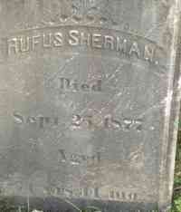 Rufus SHERMAN - Grave