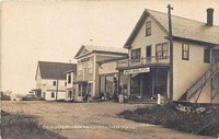 Stacyville, Maine, USA - Main Street, Sherman Station, Me.