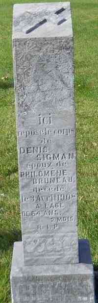 Denis SIGMAN - Grave
