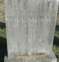 George SISSON - Grave
