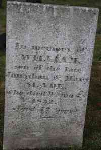 William SLADE - Grave