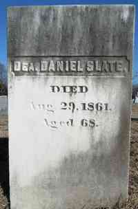 Daniel SLATE - Grave