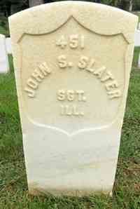 John S SLATER - Grave