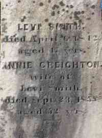 Levi SMITH - Grave