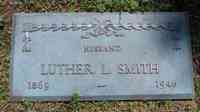 Luther Little SMITH - Grave