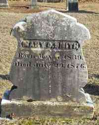 Mary D. SMITH - Grave