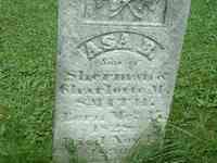 Asa B SMITH - Oak Glen Cemetery, Aurora, NY