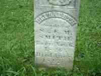 Elizabeth SMITH - Gravestone - Oak Glen Cemetery, Aurora, New York