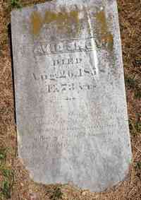David SNOW - Grave