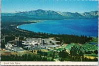 South Lake Tahoe, California, USA - Aerial view