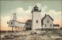 Southport, Maine, USA - Hendricks head light, Southport, Maine