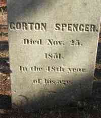 Gorton SPENCER - Grave