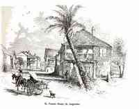 St Augustine, Florida, USA - St. Francis Street, St. Augustine
Picturesque America: Or, the Land We Live In. A Delineation by