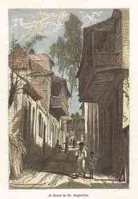 St Augustine, Florida, USA - A Street in St. Augustine
Picturesque America... Oliver Bell Bunce, William Cullen Bryant
New York