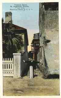 St Augustine, Florida, USA - Treasury Street
