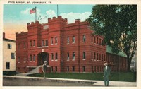 St Johnsbury, Vermont, USA - State Armory