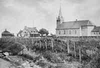 Saint-Régis, Québec, Canada - Church and priest's house at St. Regis
The Picturesque St. Lawrence  by Clifton Johnson, 1910