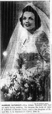 Arlene Elizabeth STANDARD - Brooklyn Eagle Brooklyn, New York March 24, 1941