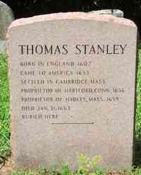 Thomas STANLEY - Memorial