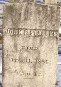 John Brainard STAPLES - Grave