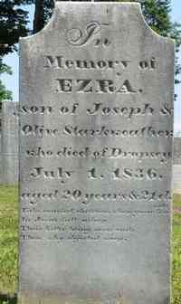Ezra STARKWEATHER - Grave
