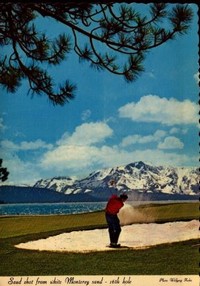 Stateline, Nevada, USA - Edgewood-Tahoe Golf Course