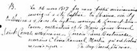 Euphrosine ST COEUR - Baptism