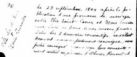 Marie Anne SAULNIER - 1844 marriage