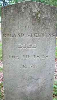 Roland STEBBINS - Grave