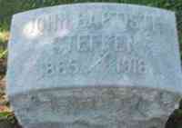 John Baptiste STEFFEN - Grave