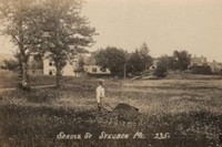 Steuben, Maine, USA - Steuben, Maine, USA - Spruce St., 1925